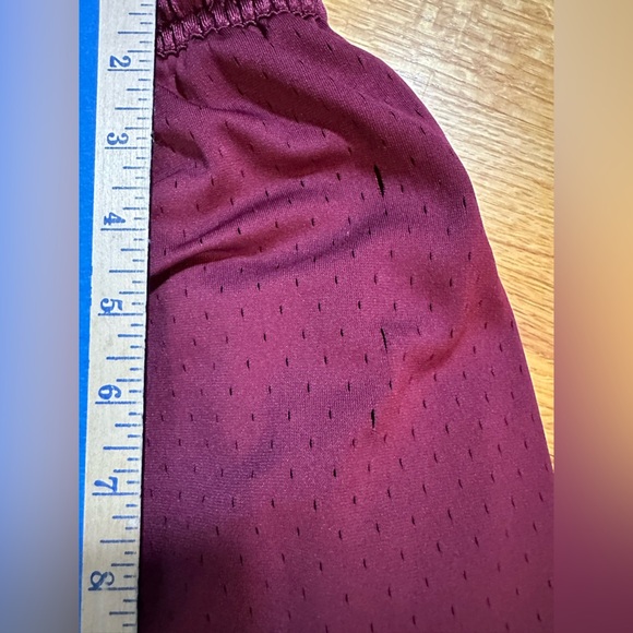 NIKE MENS DRI FIT GIANNIS MESH 6" BASKETBALL SHORTS DARK BEETROOT SIZE M (a3 - Picture 5 of 15